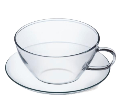 Kubek i filiżanka SIMAX Filiżanka SATURN żaroodporna 290ml kpl 2 szt